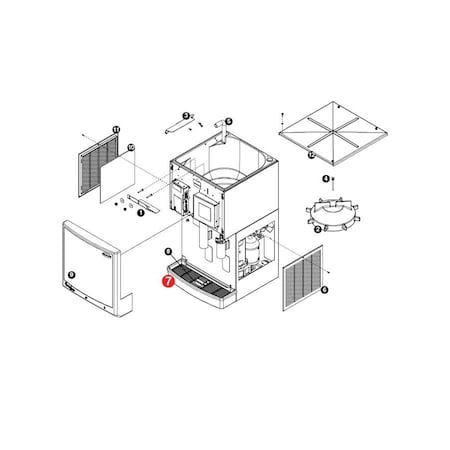 Follett Drain Pan, 25/50 PD502682